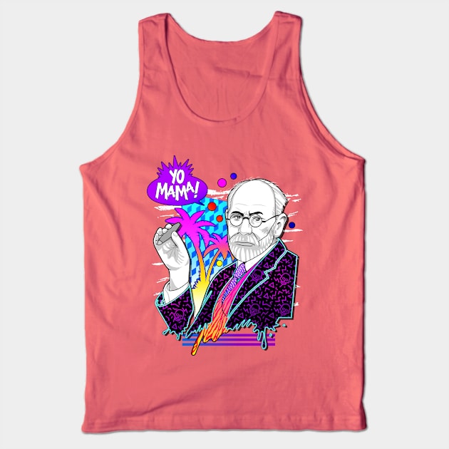 Yo Mama - Freud Tank Top by Mr Eggs Favorites